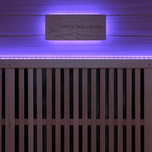 Eden Premium 4 Person Full Spectrum Infrared Sauna - Hyper Wellbeing