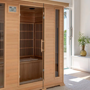 Eden Premium 4 Person Full Spectrum Infrared Sauna - Hyper Wellbeing