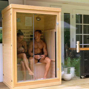 Hyper Detox Bundle: 2-Person Infrared Sauna & BioStream™ Water Filter - Hyper Wellbeing