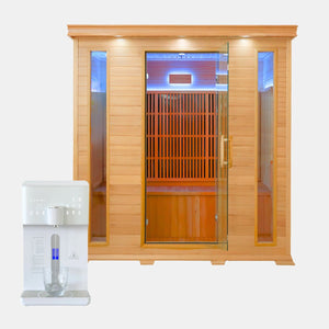 Hyper Detox Bundle: 4-Person Infrared Sauna & BioStream™ Water Filter - Hyper Wellbeing
