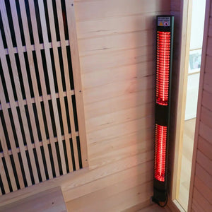 Eden Premium 4 Person Full Spectrum Infrared Sauna - Hyper Wellbeing