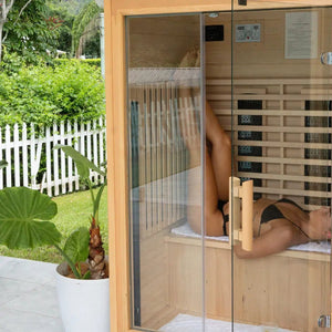 Harmony Premium 2 Person Full Spectrum Infrared Sauna - Hyper Wellbeing