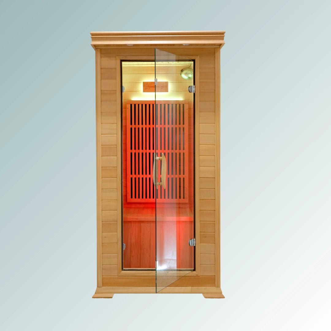 Pixie Premium 1 Person Full Spectrum Infrared Sauna - Hyper Wellbeing