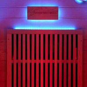 Pixie Premium 1 Person Full Spectrum Infrared Sauna - Hyper Wellbeing