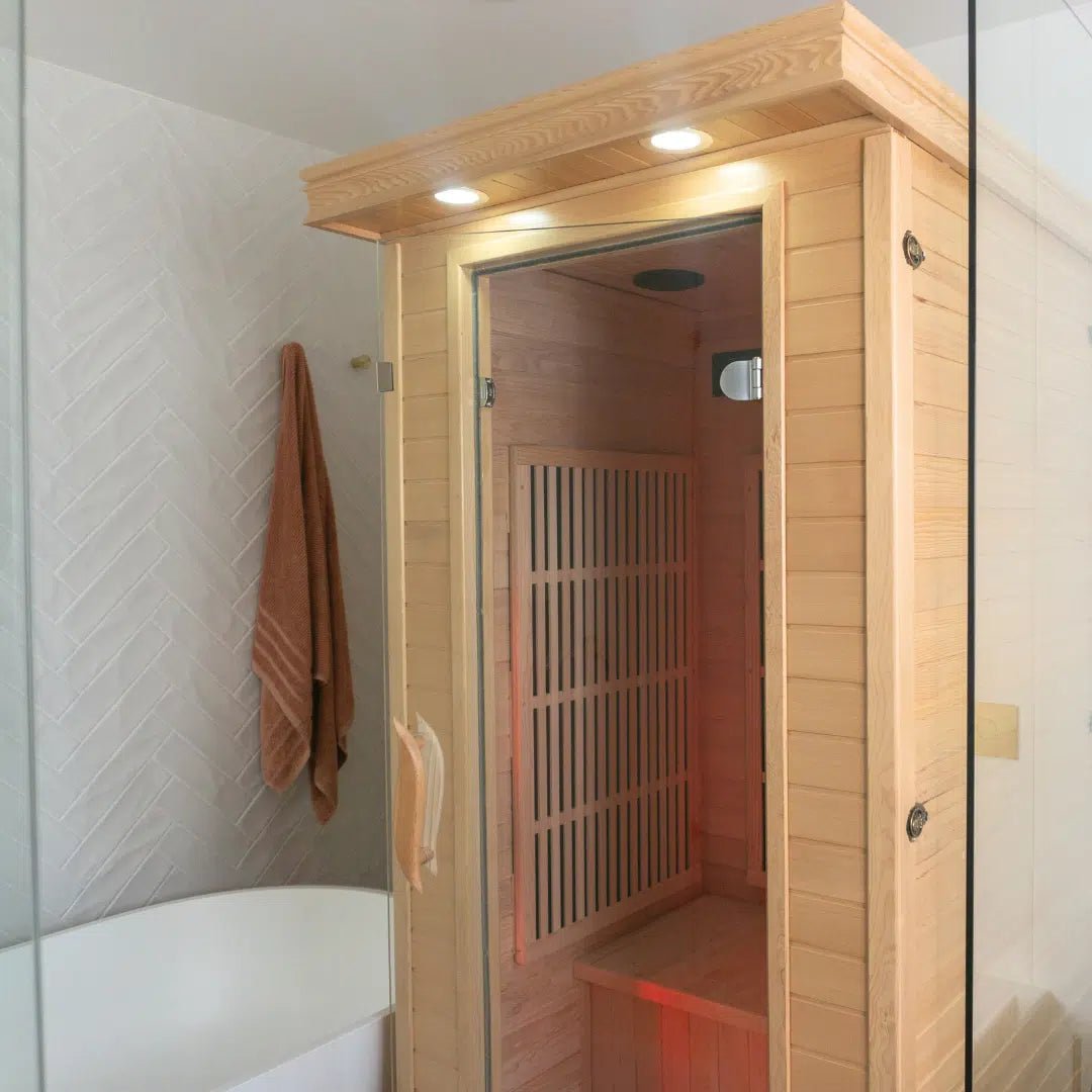 Pixie Premium 1 Person Full Spectrum Infrared Sauna - Hyper Wellbeing