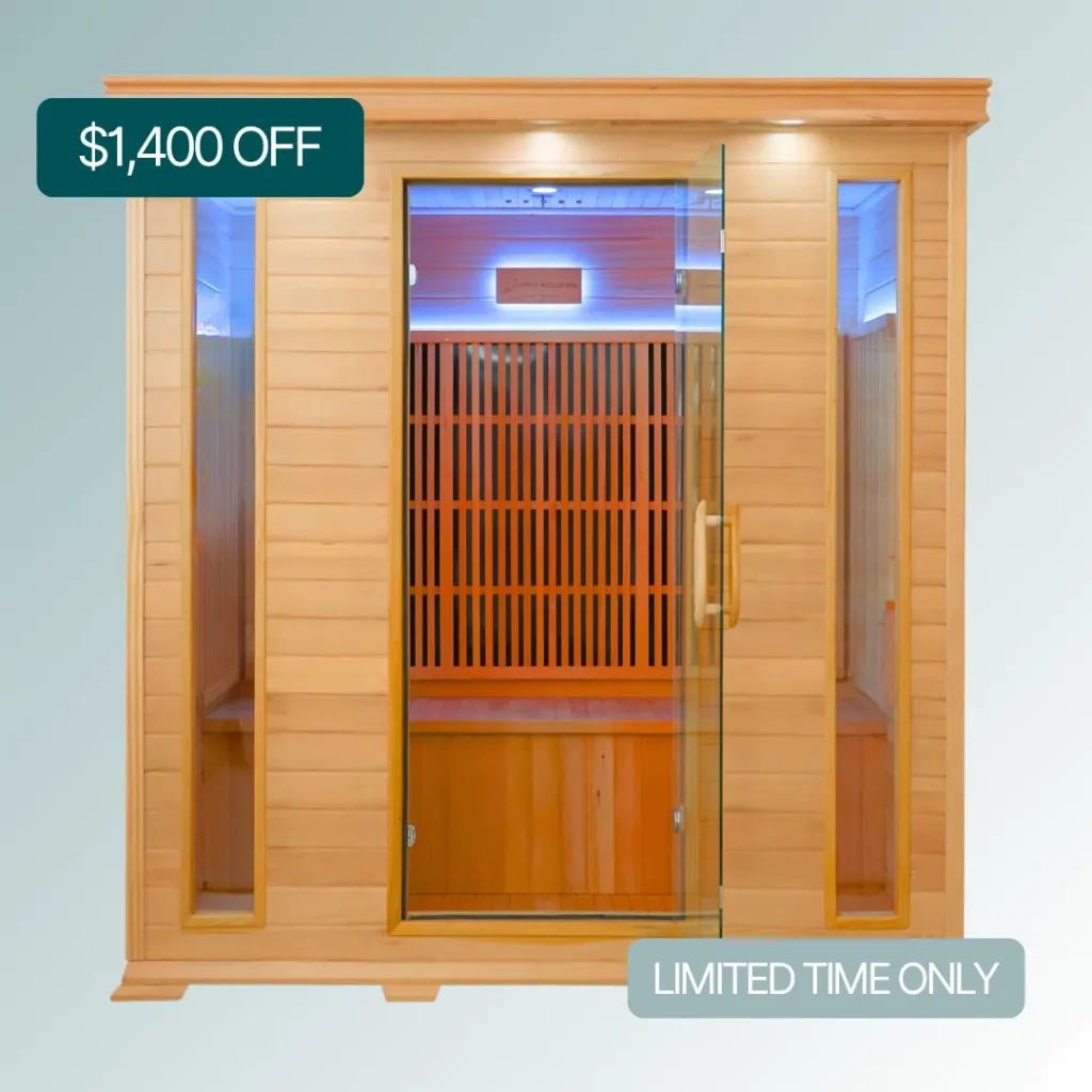 EDEN 4 PERSON HOME INFRARED SAUNA WINTER SALE Infrared Sauna Gold Coast