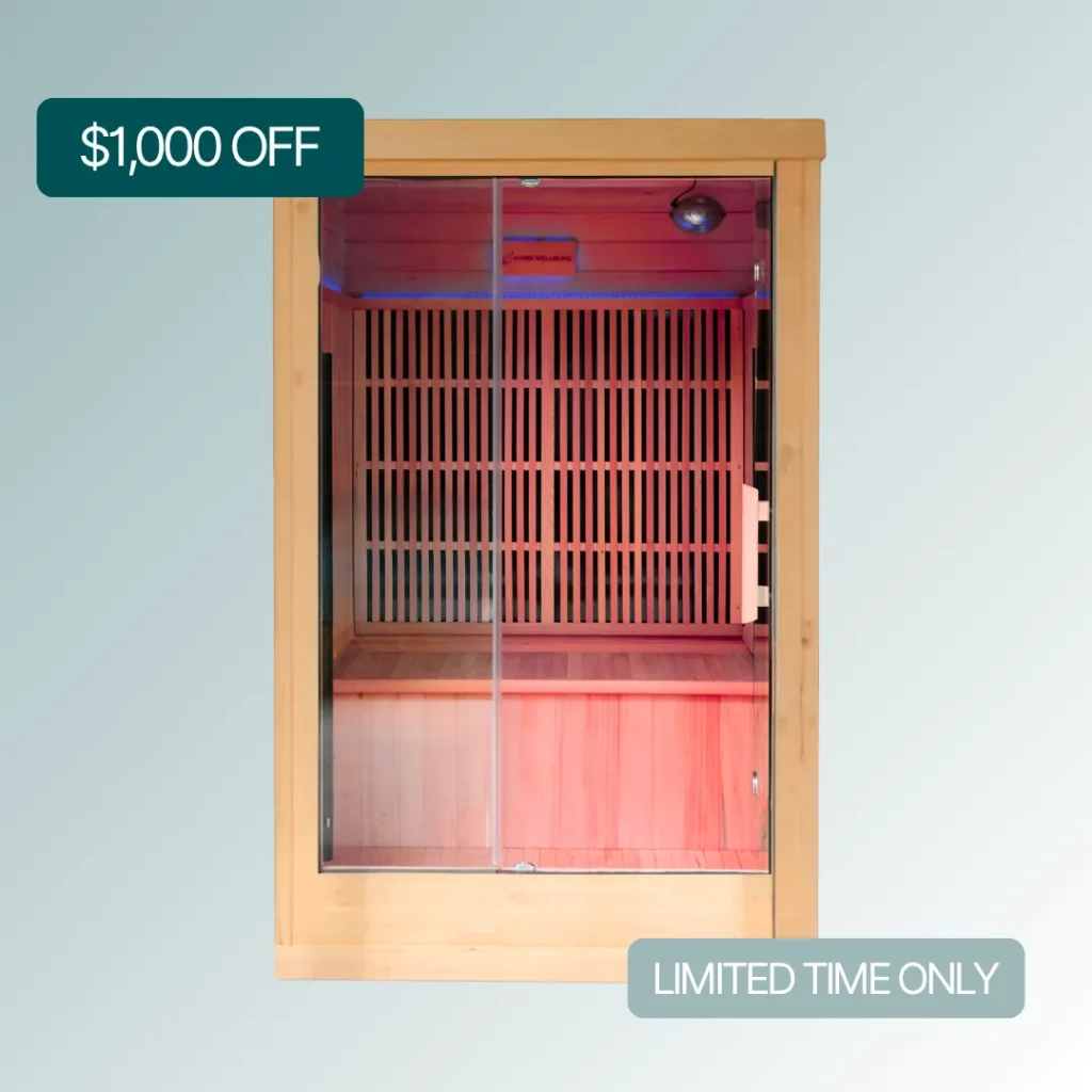 HARMONY 2 PERSON HOME INFRARED SAUNA WINTER SALE Infrared Sauna Gold Coast