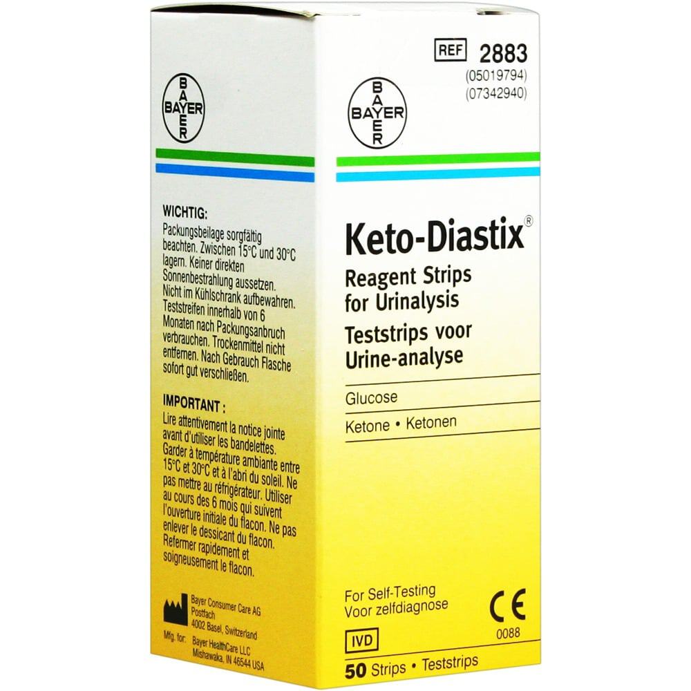 Keto Diastix Test Strips 50 Hyper Wellbeing