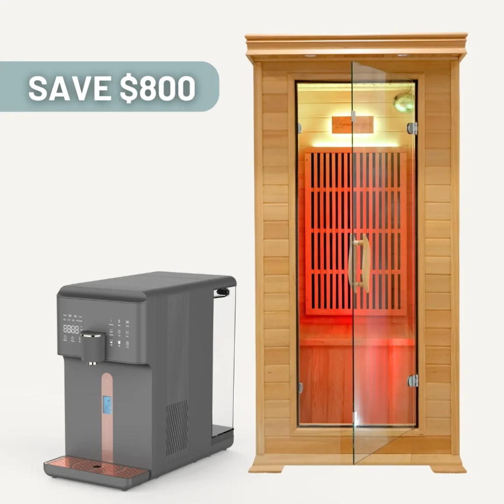 TRUE DETOX PACKAGE 1 person infrared saunas